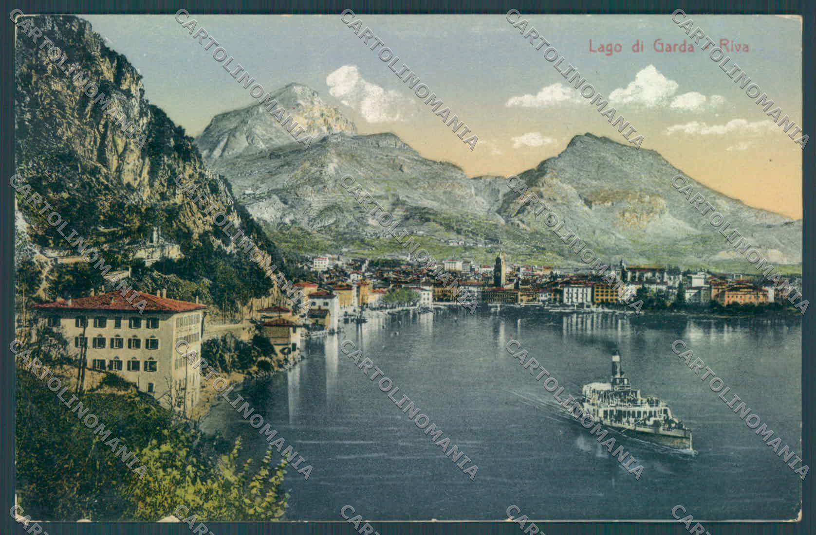 Trento Riva Lago di Garda Battello cartolina ZC5073 – fronte