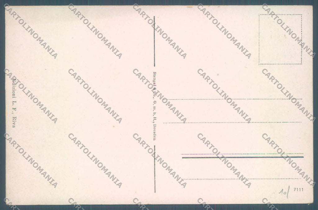 Trento Riva Lago di Garda Battello cartolina ZC5073 – retro