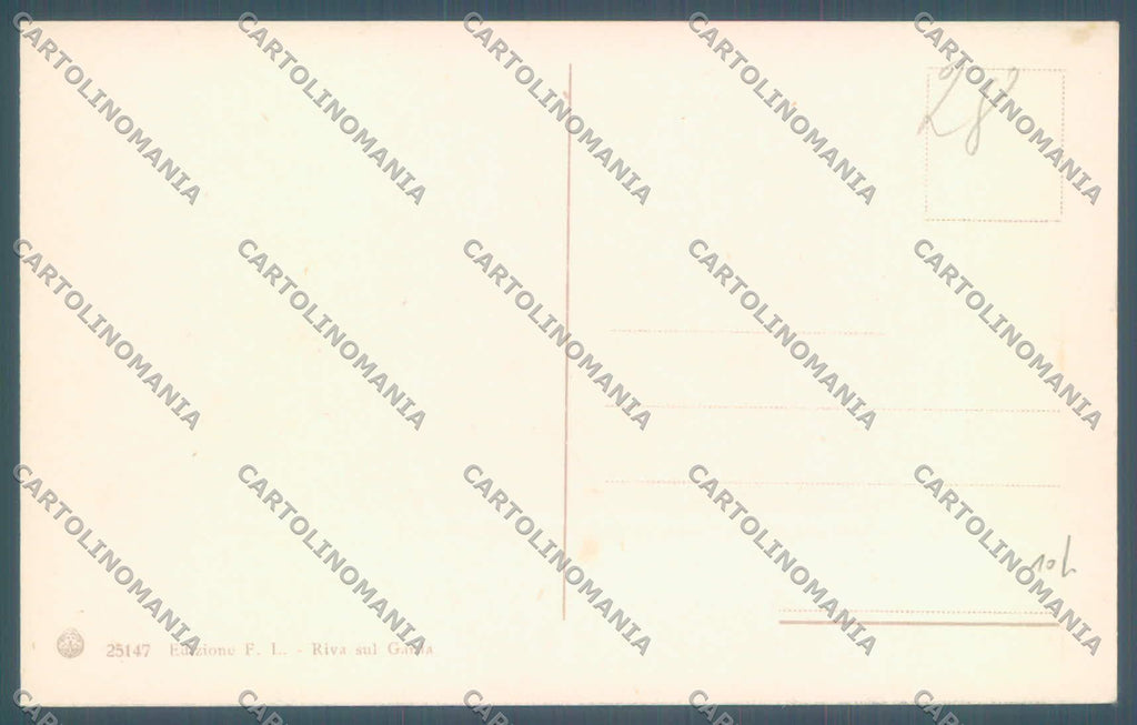 Trento Riva Lago di Garda Battello cartolina ZC5078 – retro