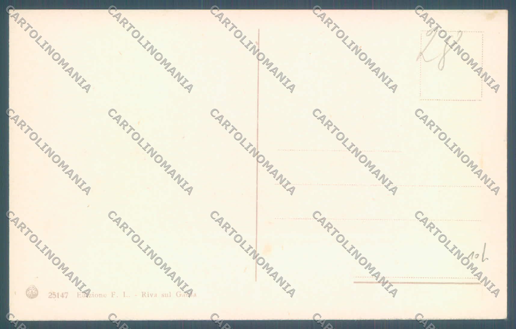 Trento Riva Lago di Garda Battello cartolina ZC5078 – retro