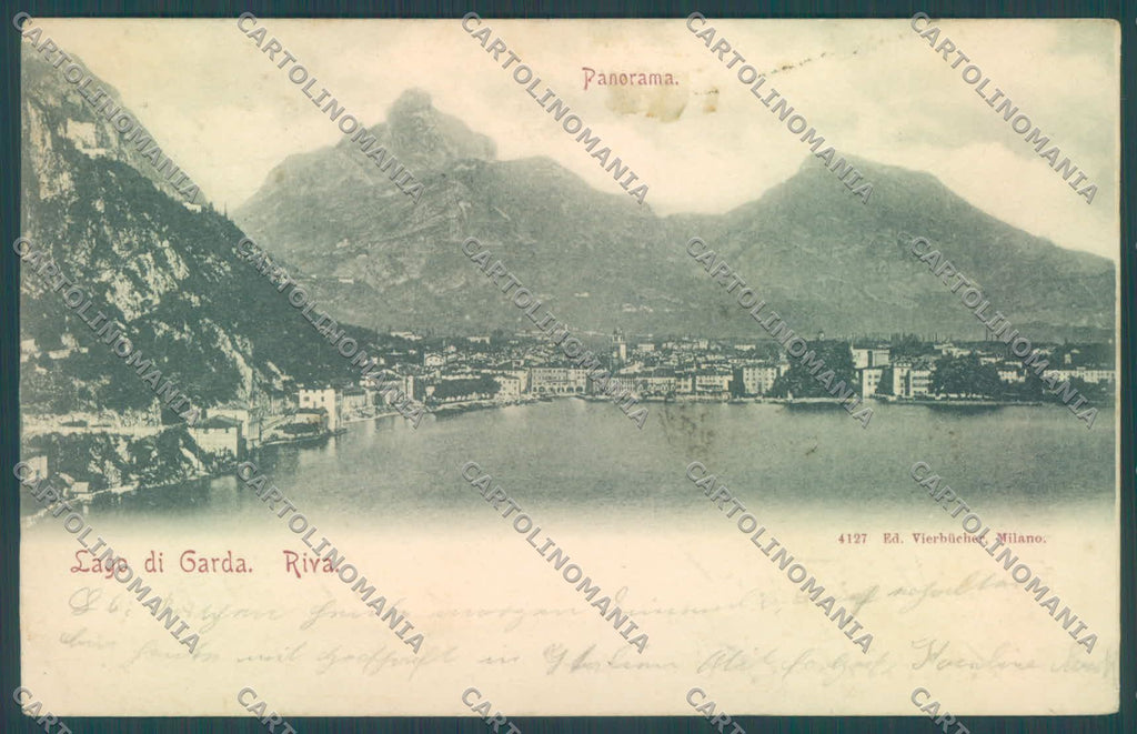 Trento Riva Lago di Garda cartolina ZC5081 – fronte
