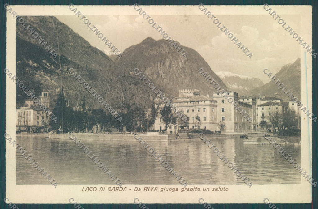 Trento Riva Lago di Garda cartolina ZC5083 – fronte