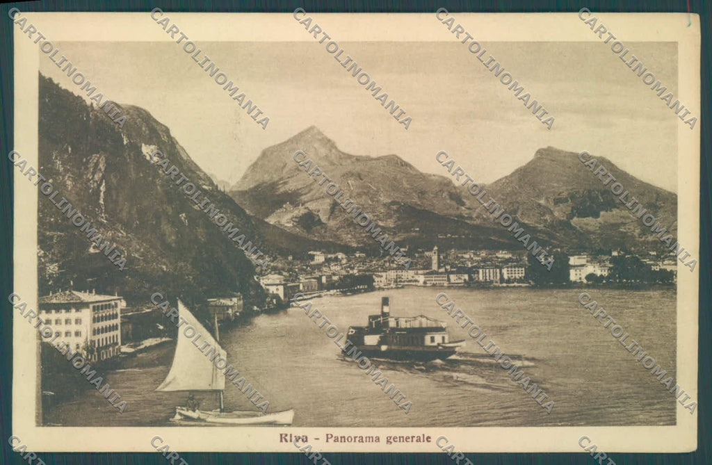 Trento Riva Lago di Garda PIEGA cartolina ZC5084 – fronte