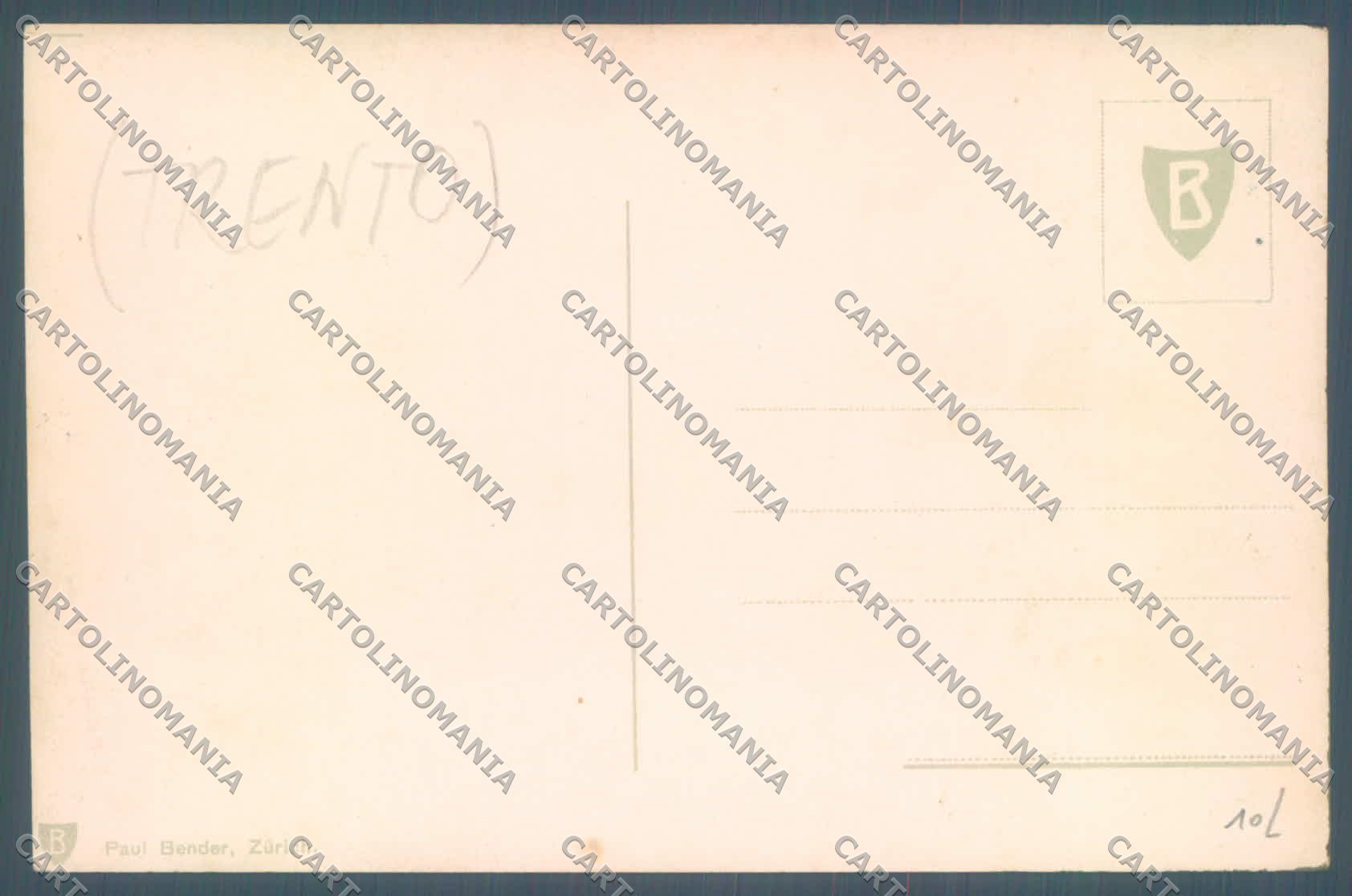 Trento Riva Lago di Garda Battello cartolina ZC5085 – retro