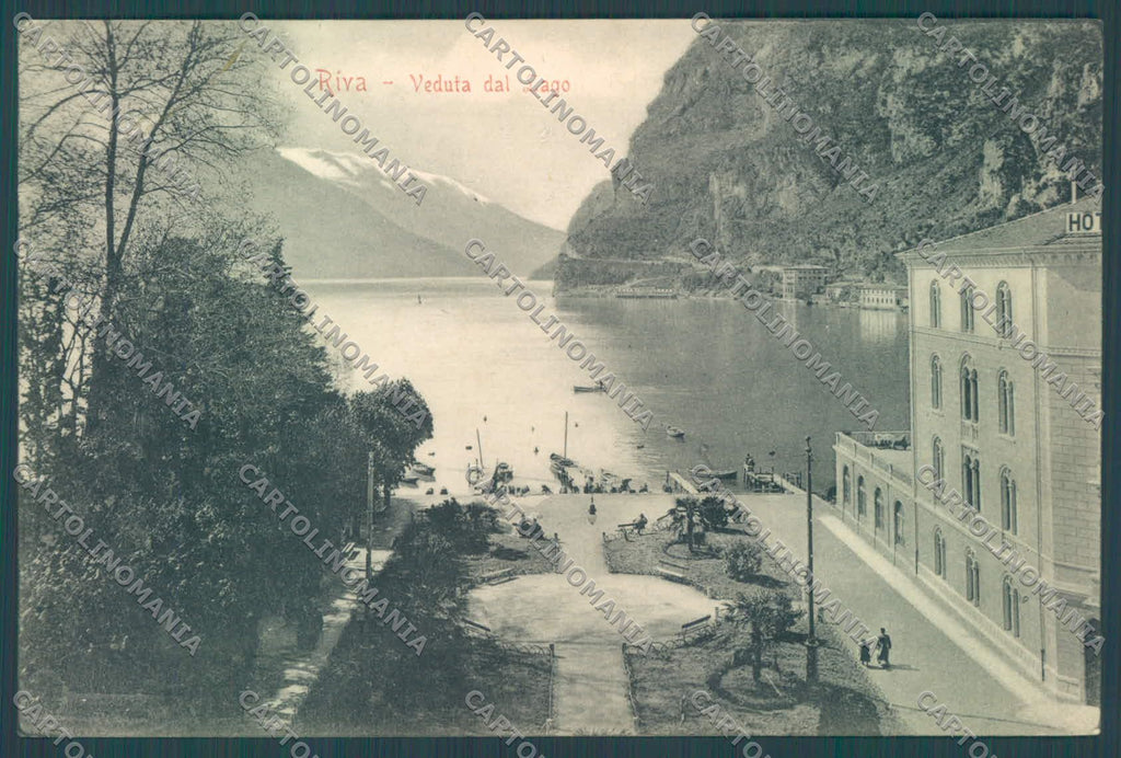 Trento Riva Lago di Garda cartolina ZC5097 – fronte