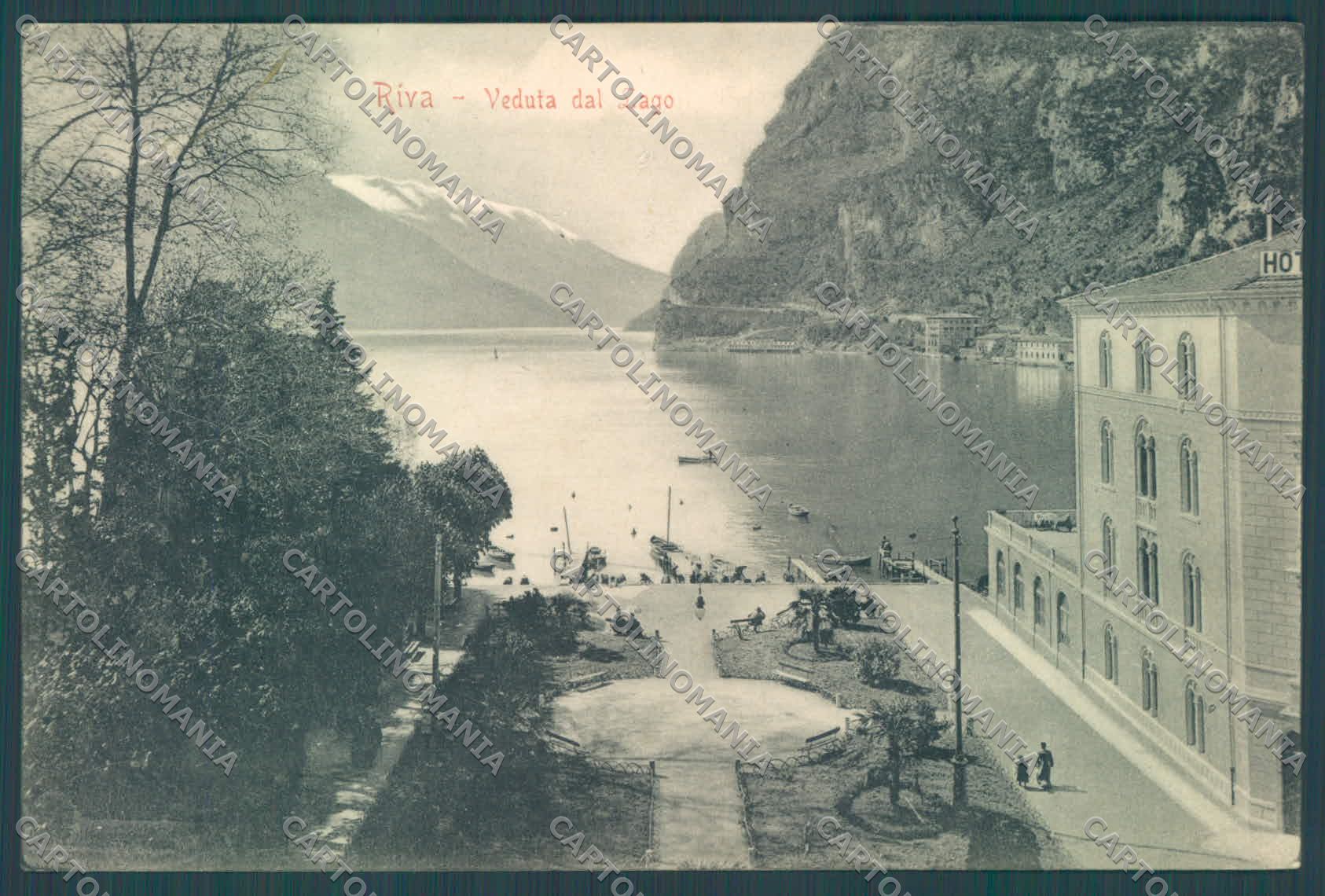 Trento Riva Lago di Garda cartolina ZC5097 – fronte