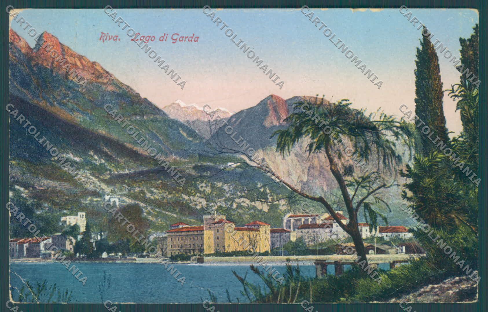 Trento Riva Lago di Garda PIEGHINA cartolina ZC5113 – fronte