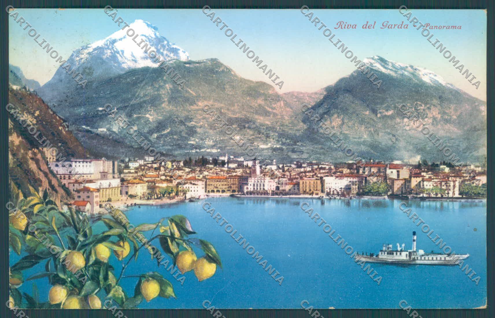 Trento Riva Lago di Garda Battello cartolina ZC5119 – fronte