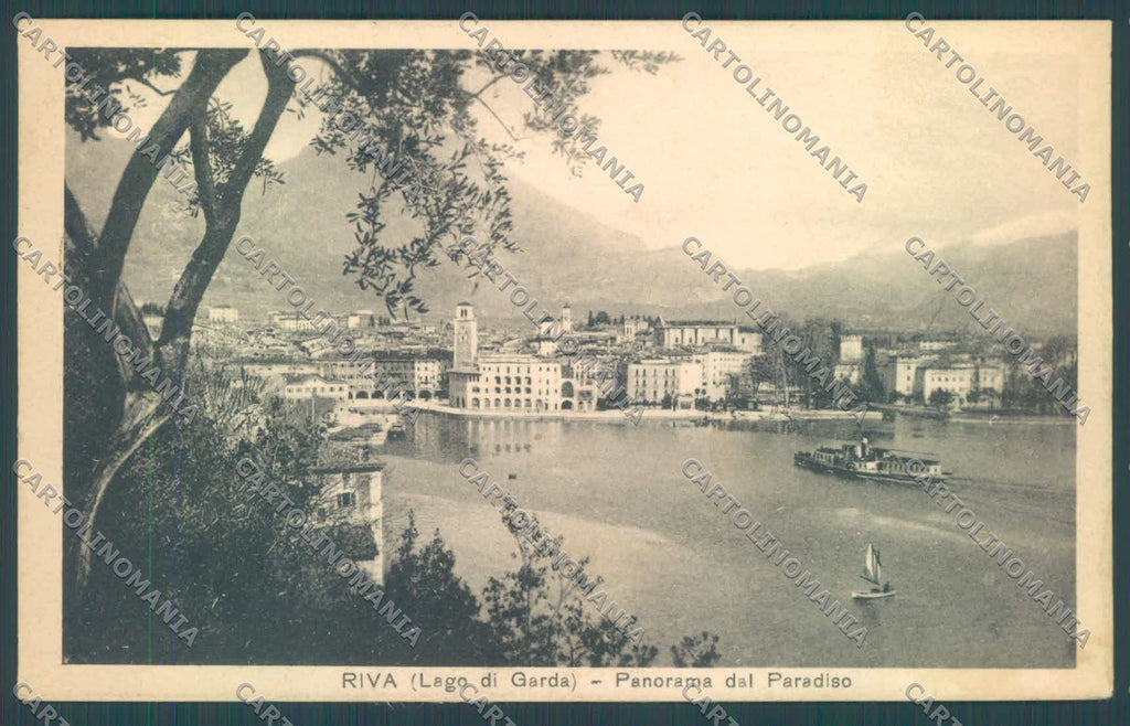 Trento Riva Lago di Garda Battello cartolina ZC5125 – fronte