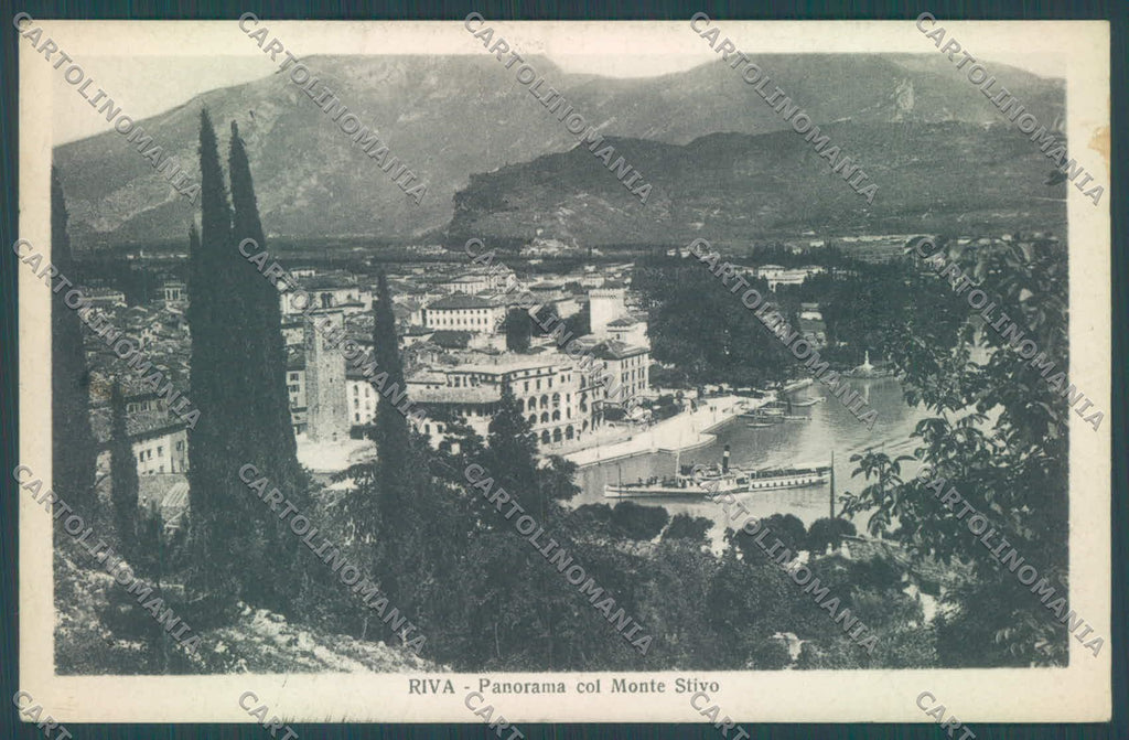 Trento Riva Lago di Garda Monte Stivo cartolina ZC5129 – fronte