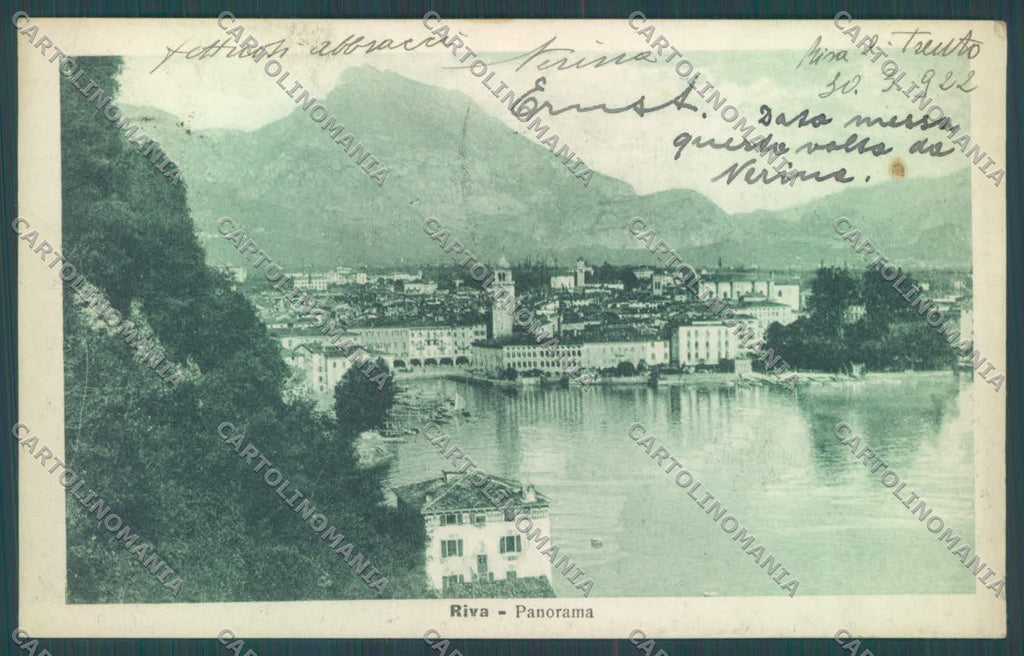 Trento Riva Lago di Garda cartolina ZC5138 – fronte