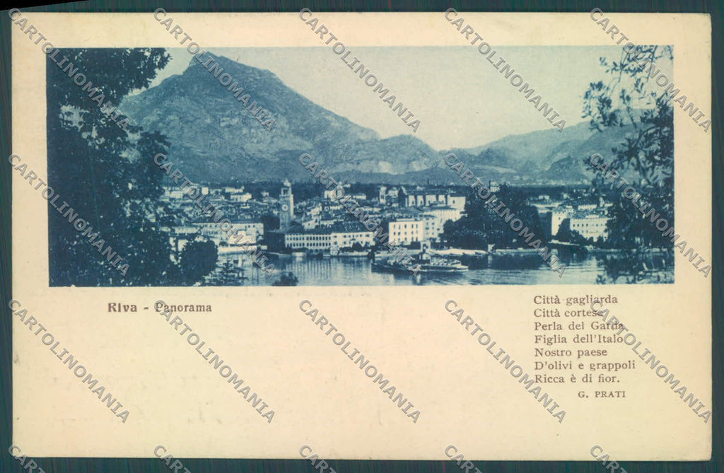 Trento Riva Lago di Garda Prati cartolina ZC5143 – fronte