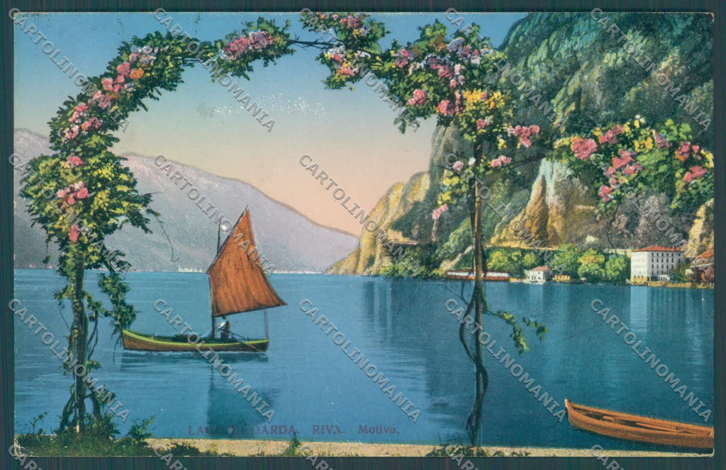 Trento Riva Lago di Garda cartolina ZC5144 – fronte
