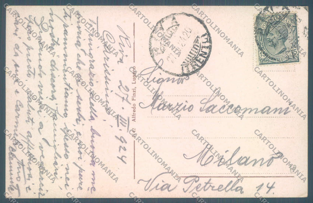 Trento Riva Lago di Garda cartolina ZC5144 – retro
