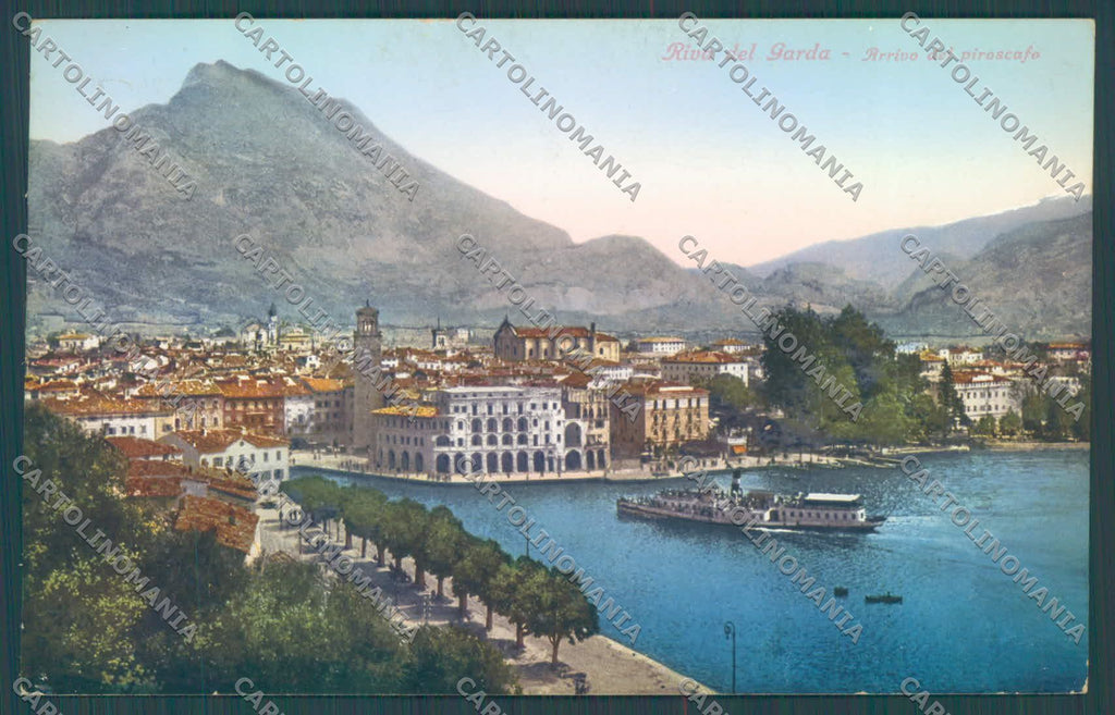 Trento Riva Lago di Garda Battello cartolina ZC5146 – fronte