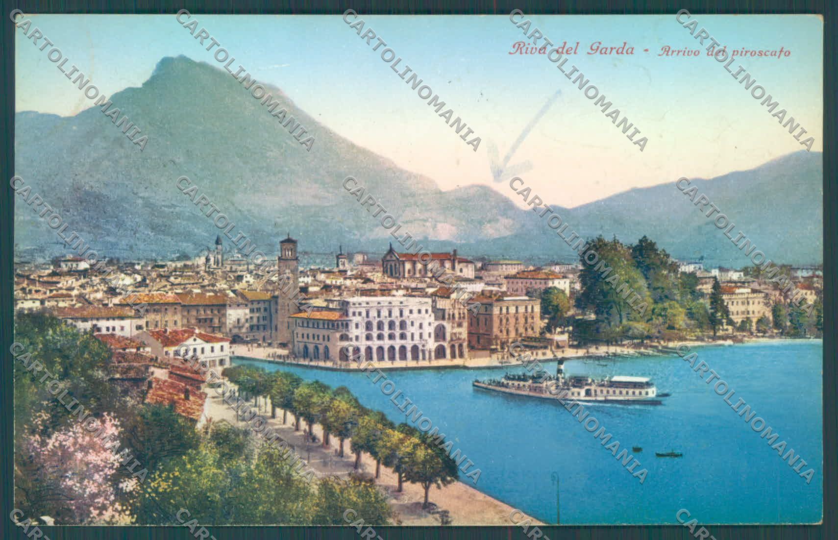 Trento Riva Lago di Garda Battello cartolina ZC5147 – fronte