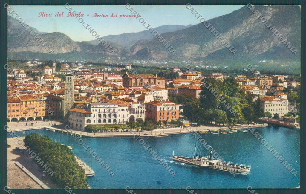 Trento Riva Lago di Garda Battello cartolina ZC5148 – fronte