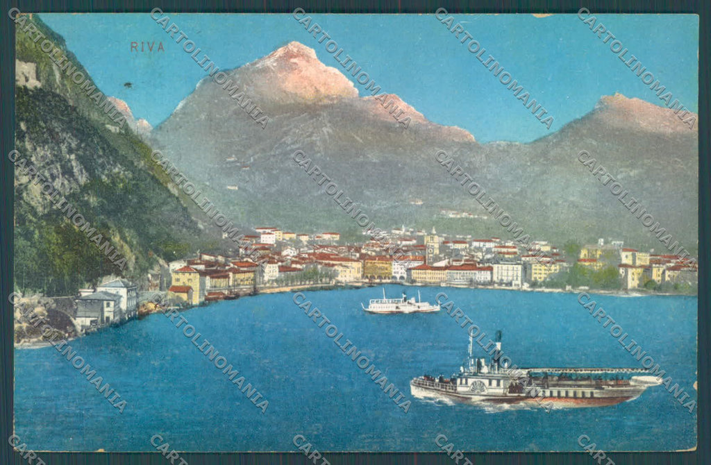 Trento Riva Lago di Garda Battello cartolina ZC5158 – fronte
