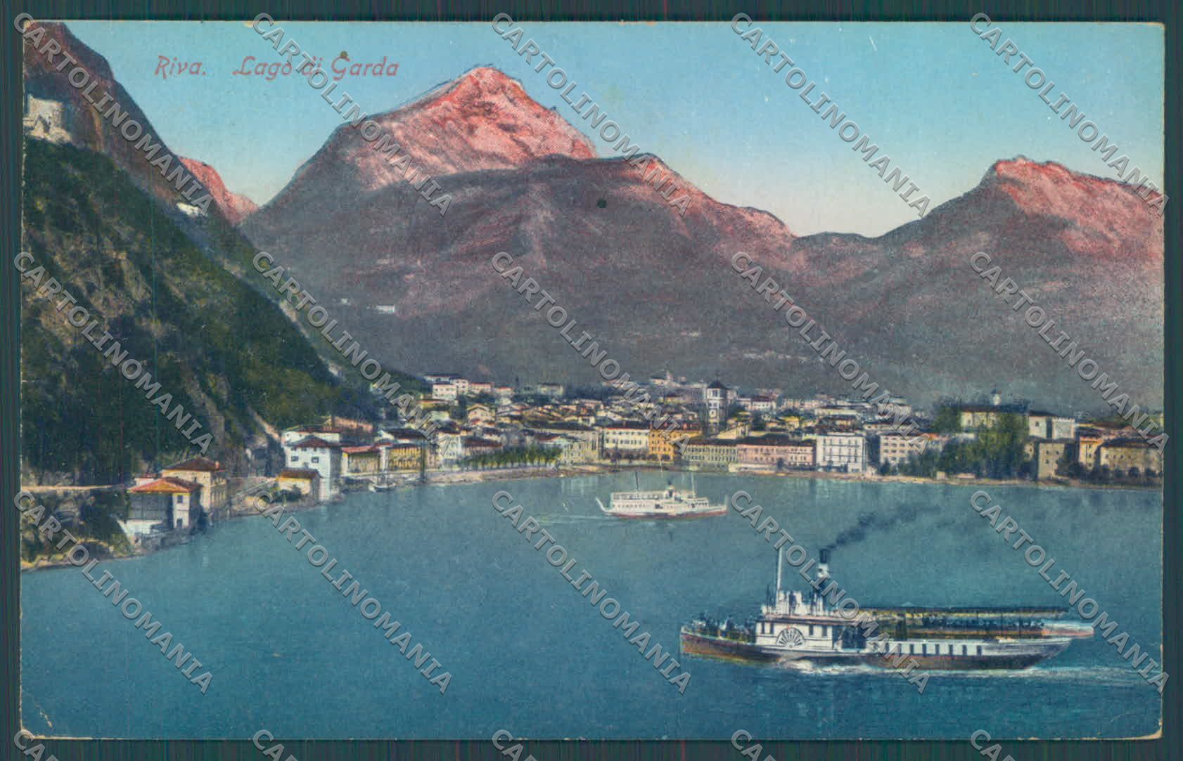 Trento Riva Lago di Garda Battello cartolina ZC5159 – fronte