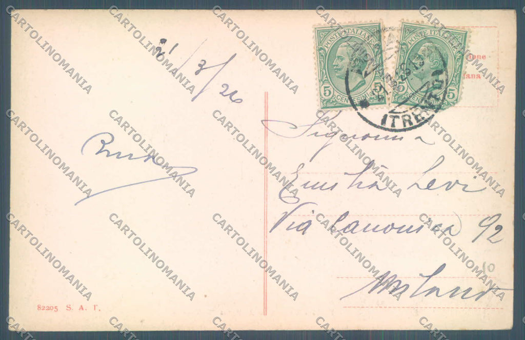 Trento Riva Santa Maria Maddalena Lago di Garda cartolina ZC5175 – retro