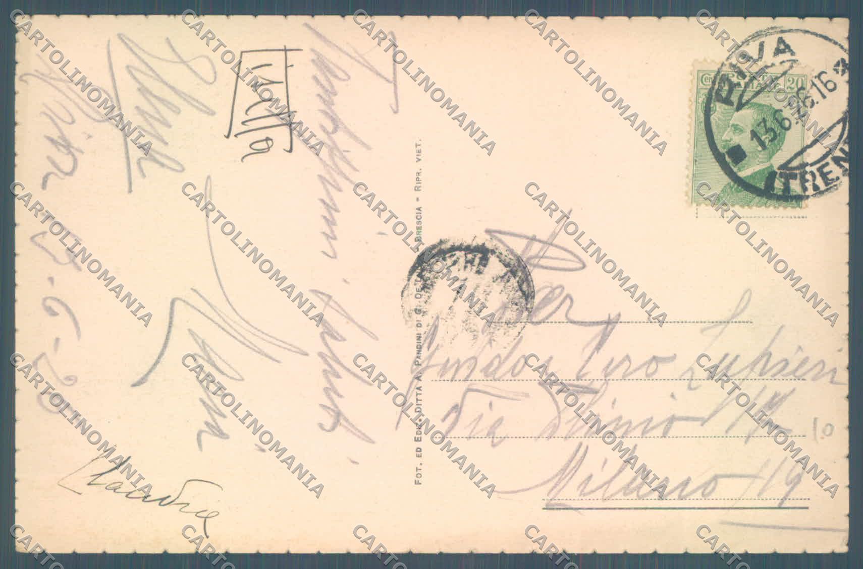 Trento Riva Lago di Garda cartolina ZC5179 – retro
