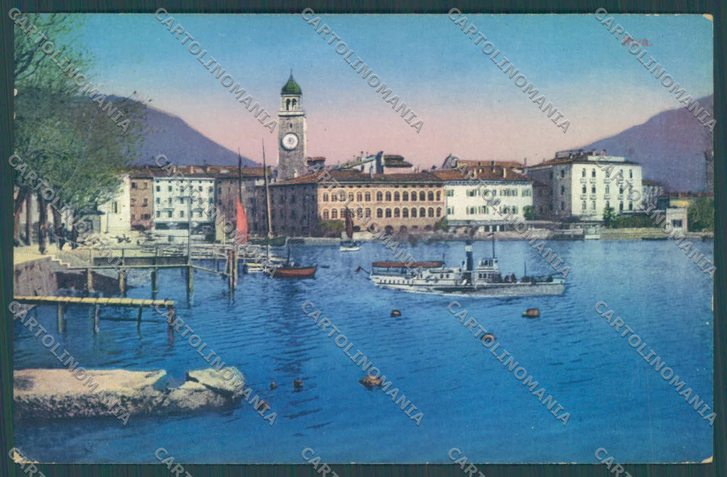 Trento Riva Lago di Garda Battello cartolina ZC5180 – fronte