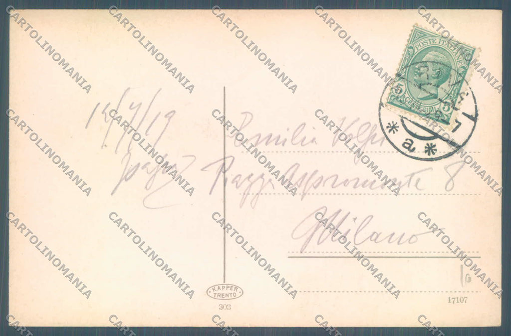 Trento Riva Lago di Garda Battello cartolina ZC5180 – retro