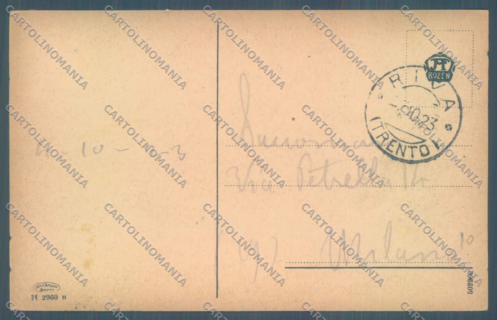 Trento Riva Lago di Garda PIEGHINA cartolina ZC5181 – retro