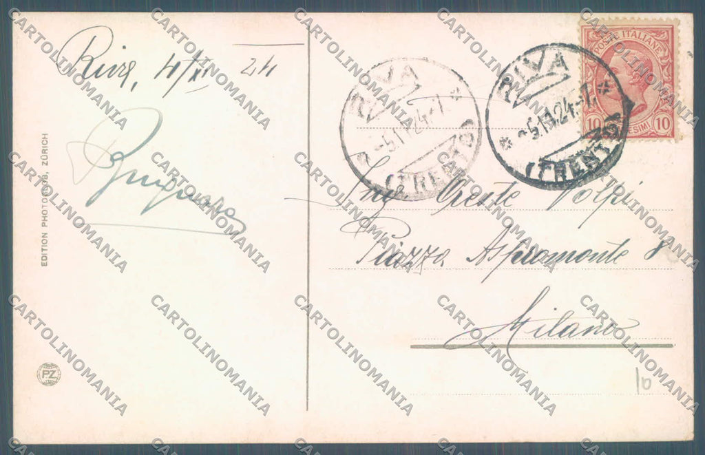Trento Riva Lago di Garda Battello cartolina ZC5184 – retro