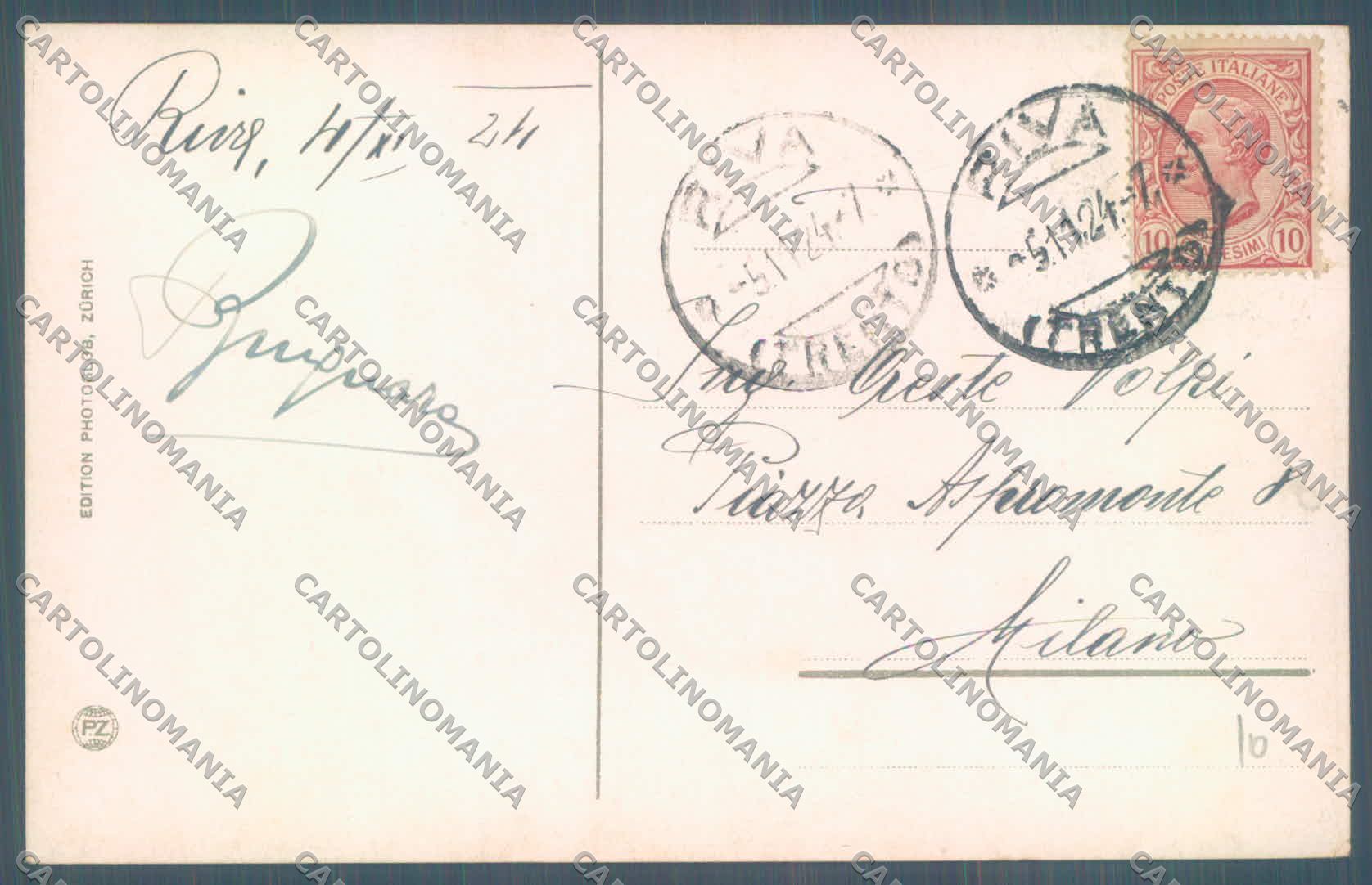 Trento Riva Lago di Garda Battello cartolina ZC5184 – retro