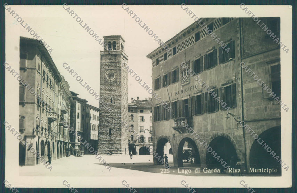 Trento Riva Lago di Garda Municipio Foto cartolina ZC5204 – fronte