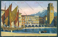 Trento Riva Lago di Garda PIEGHINA cartolina ZC5215 – fronte