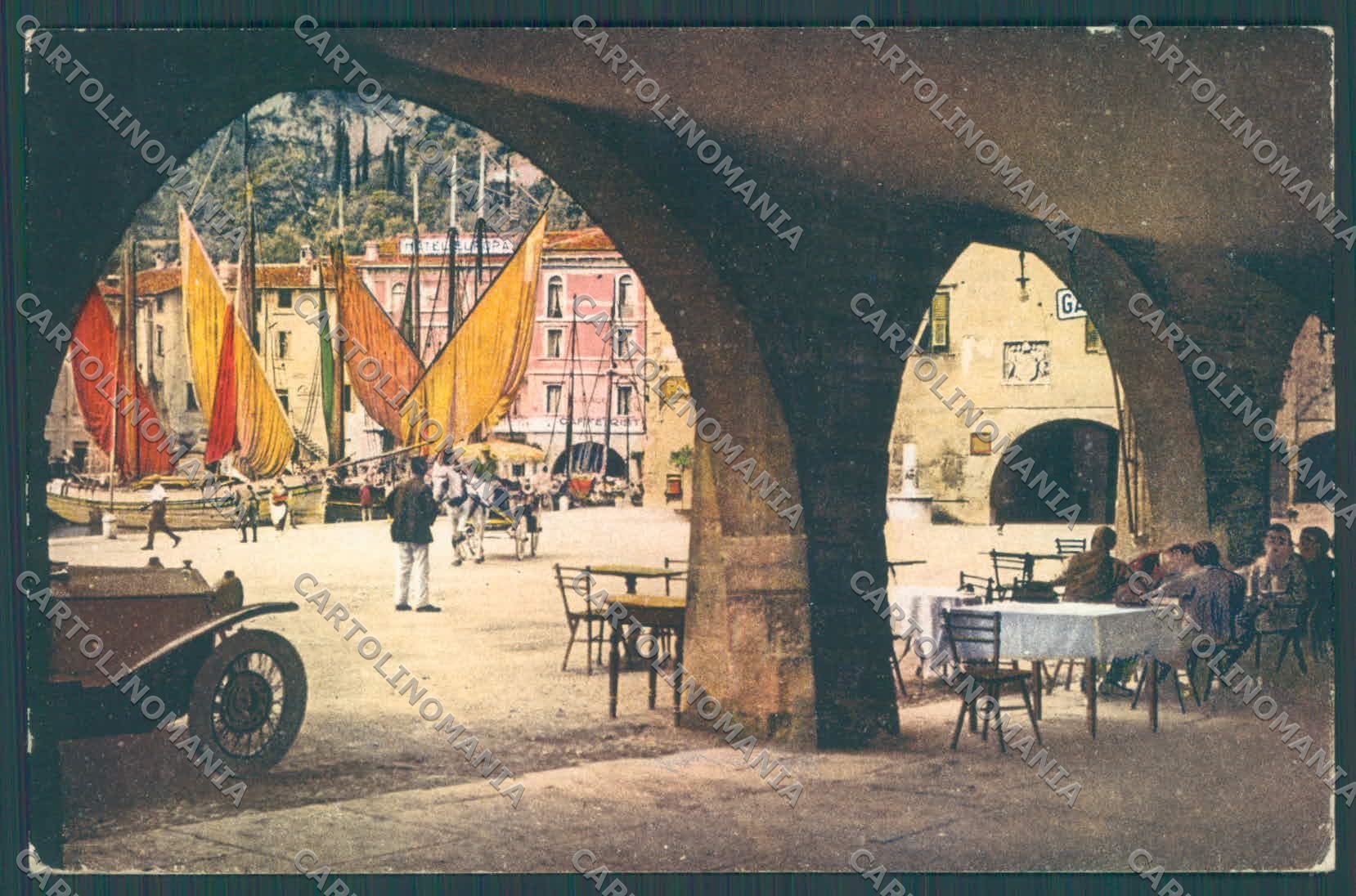 Trento Riva Lago di Garda Auto PIEGHINA cartolina ZC5225 – fronte