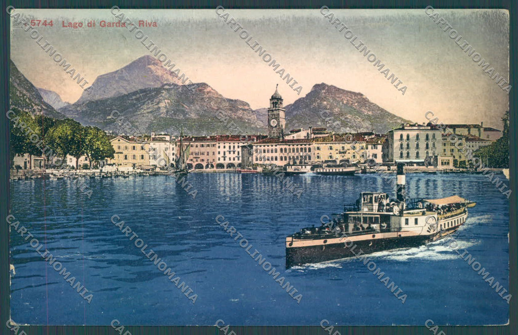 Trento Riva Lago di Garda Battello cartolina ZC5236 – fronte