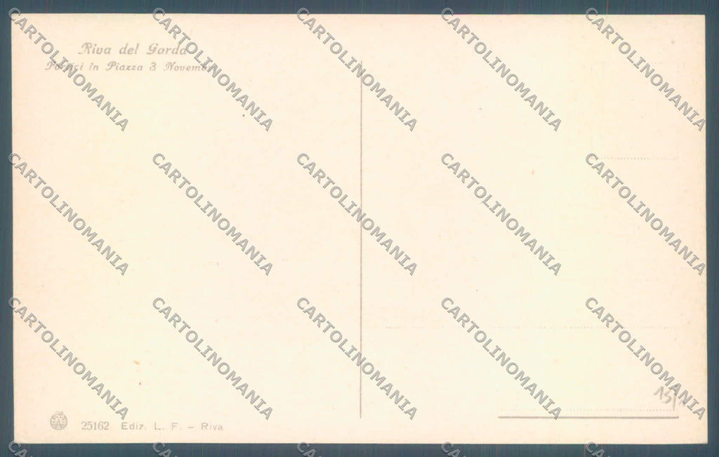 Trento Riva Lago di Garda Auto cartolina ZC5238 – retro