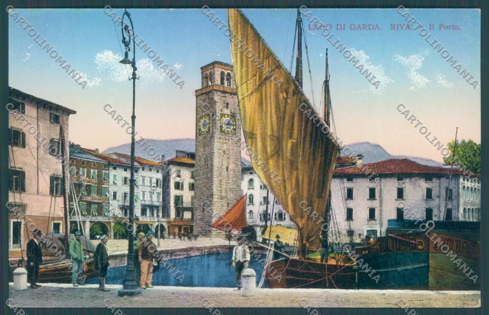 Trento Riva Lago di Garda Barche cartolina ZC5246 – fronte