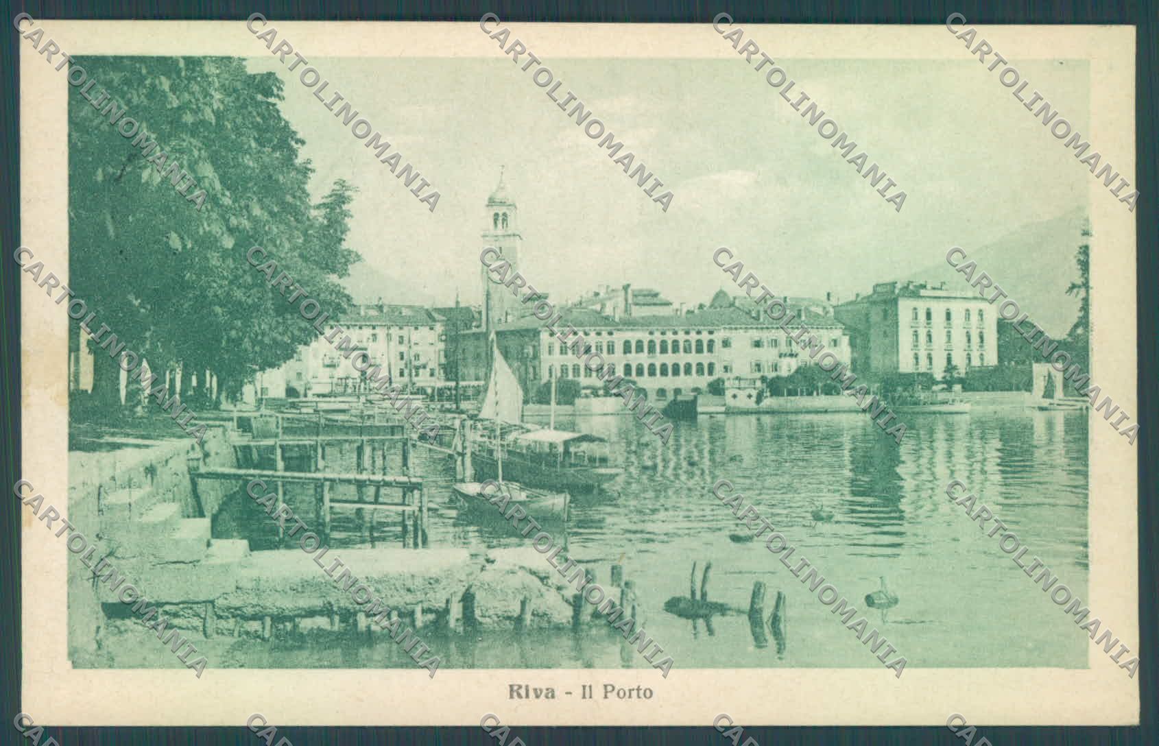 Trento Riva Lago di Garda Barche cartolina ZC5248 – fronte