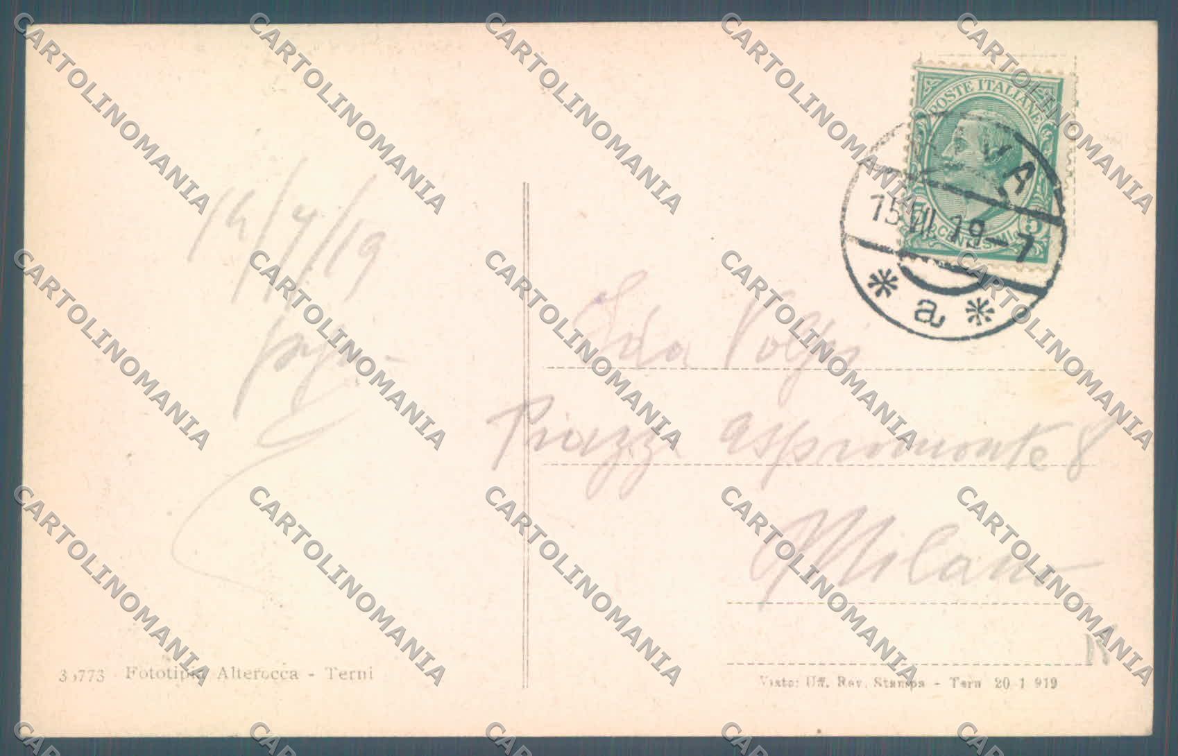 Trento Riva Lago di Garda Barche cartolina ZC5248 – retro