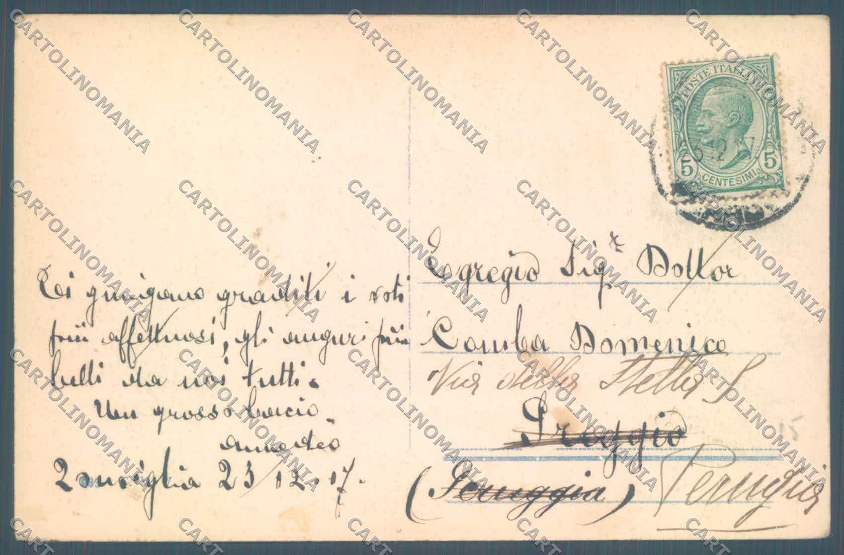 Trento Riva Lago di Garda Fusinato cartolina ZC5249 – retro