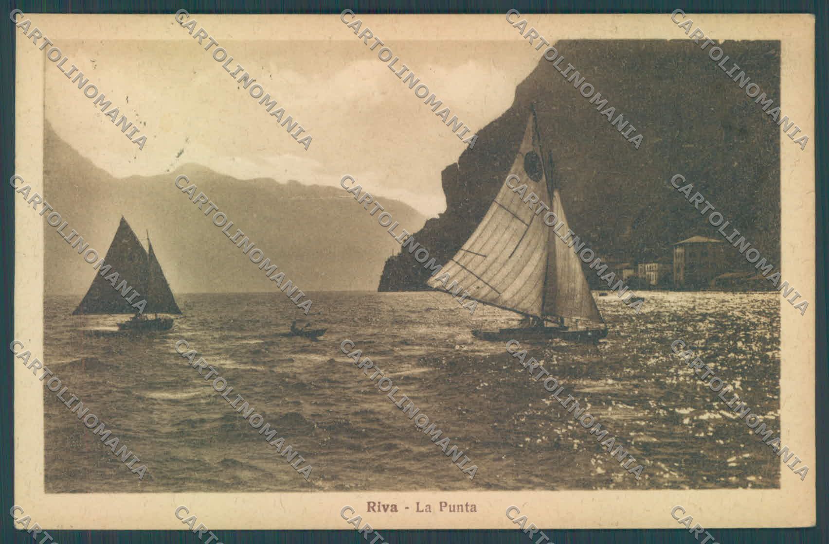 Trento Riva Lago di Garda Barche cartolina ZC5251 – fronte