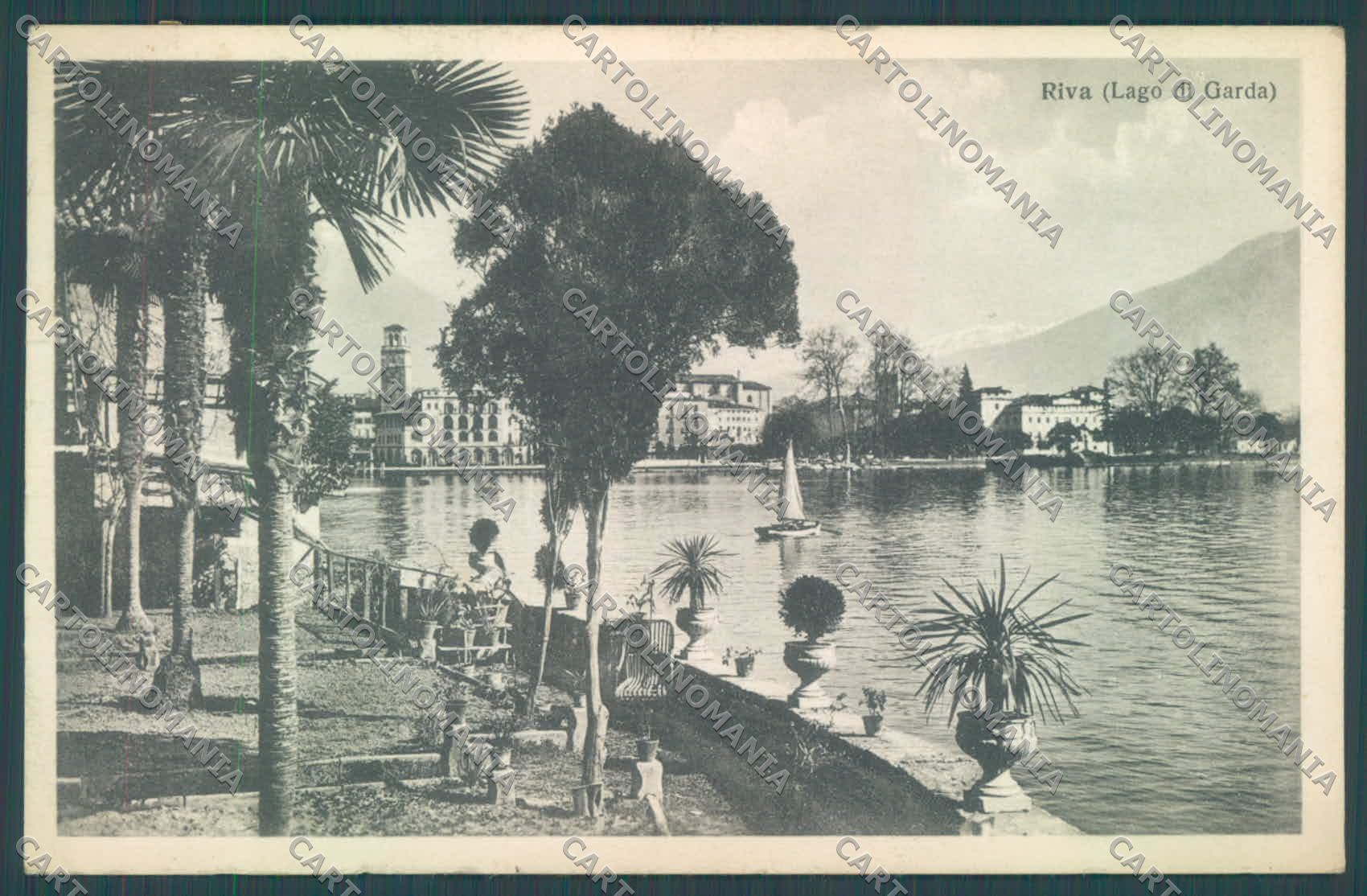 Trento Riva Lago di Garda cartolina ZC5256 – fronte