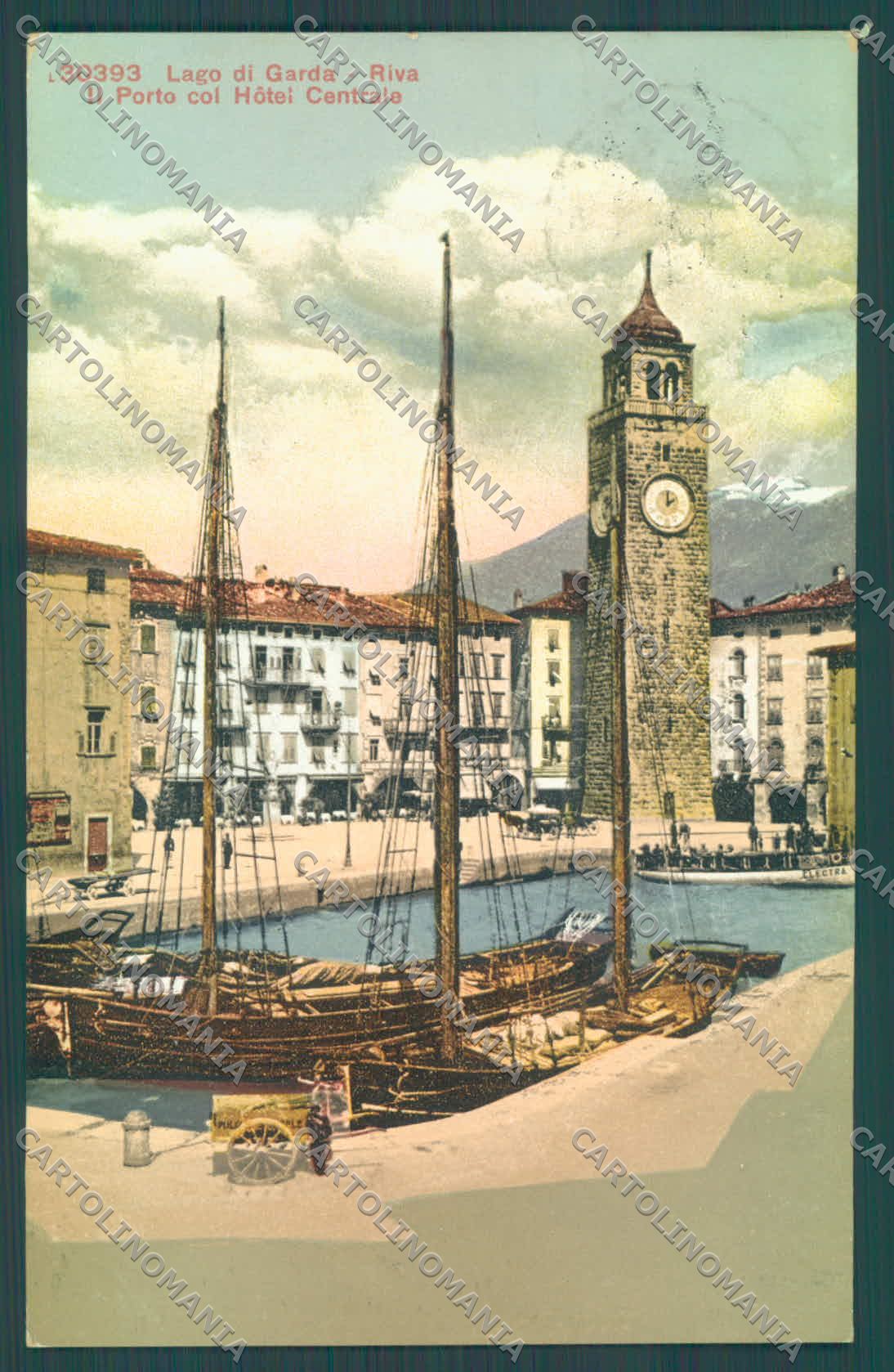 Trento Riva Lago di Garda Barca cartolina ZC5281 – fronte