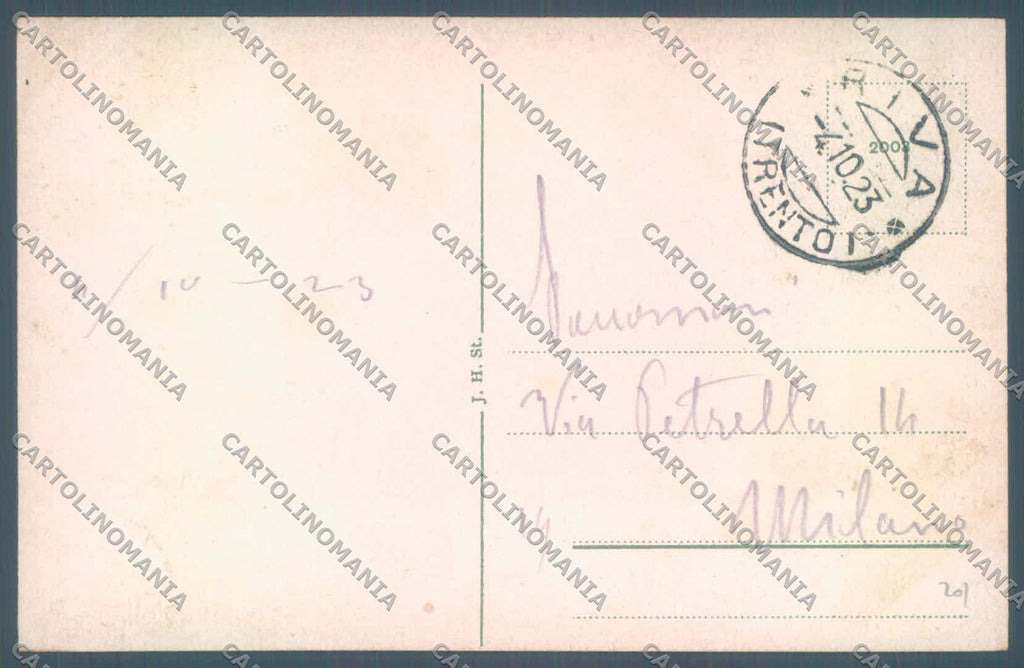 Trento Riva Lago di Garda Barche cartolina ZC5285 – retro