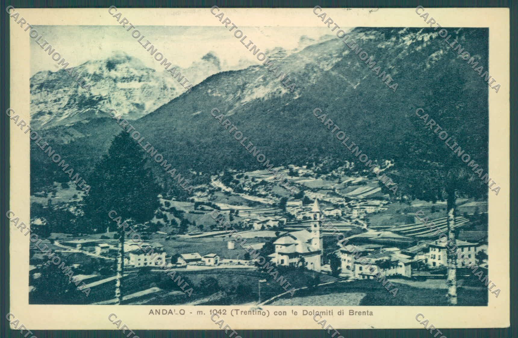Trento Andalo Dolomiti di Brenta cartolina ZC5312 – fronte