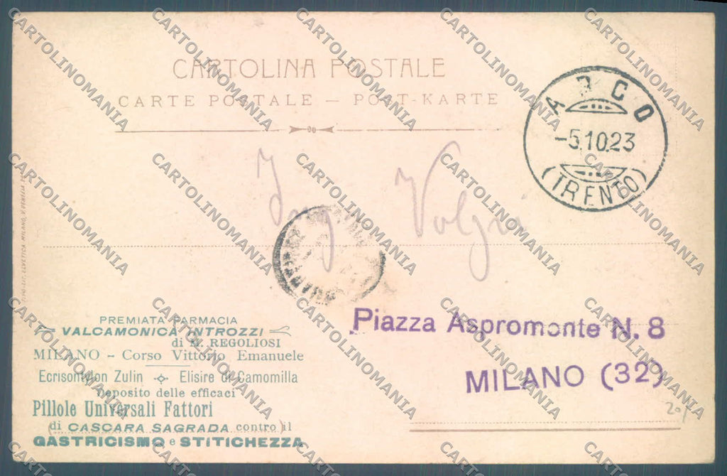 Trento Arco cartolina ZC5330 – retro
