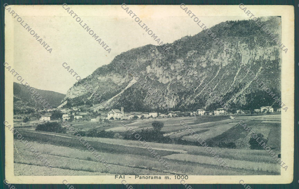 Trento Fai PIEGHINE cartolina ZC5335 – fronte