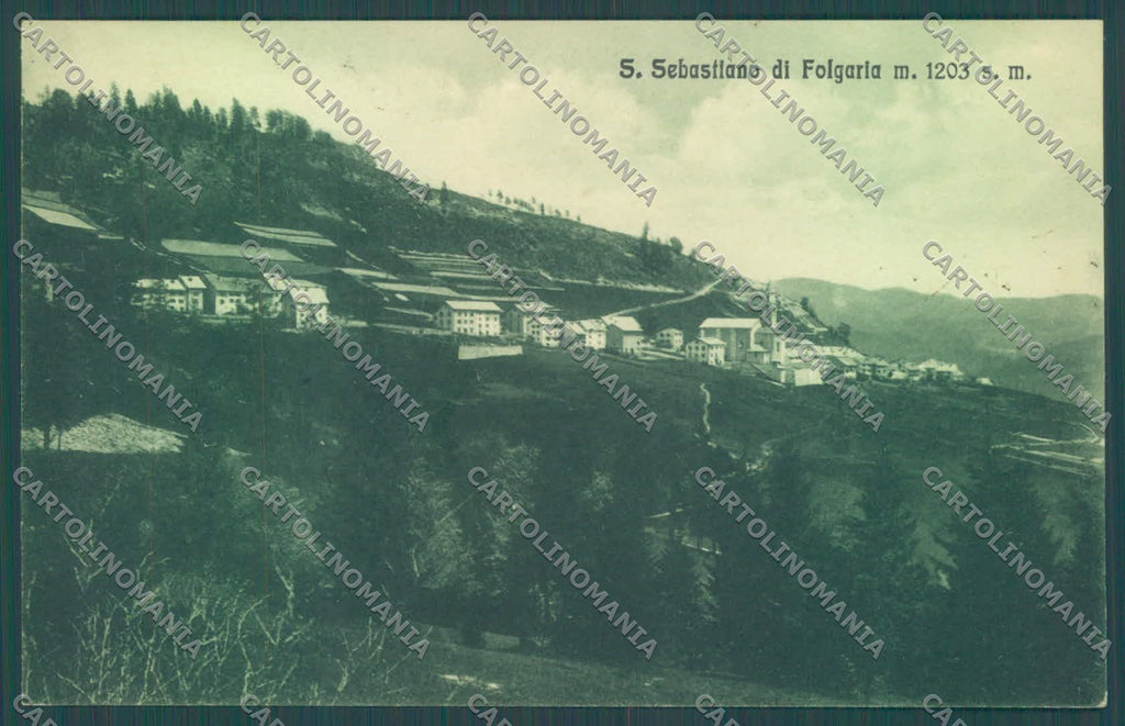 Trento Folgaria San Sebastiano di cartolina ZC5357 – fronte