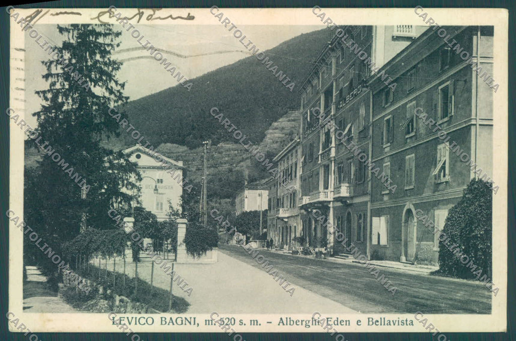 Trento Levico Bagni di cartolina ZC5385 – fronte
