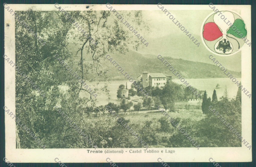 Trento Calavino Castel Toblino Lago di cartolina ZC5394 – fronte