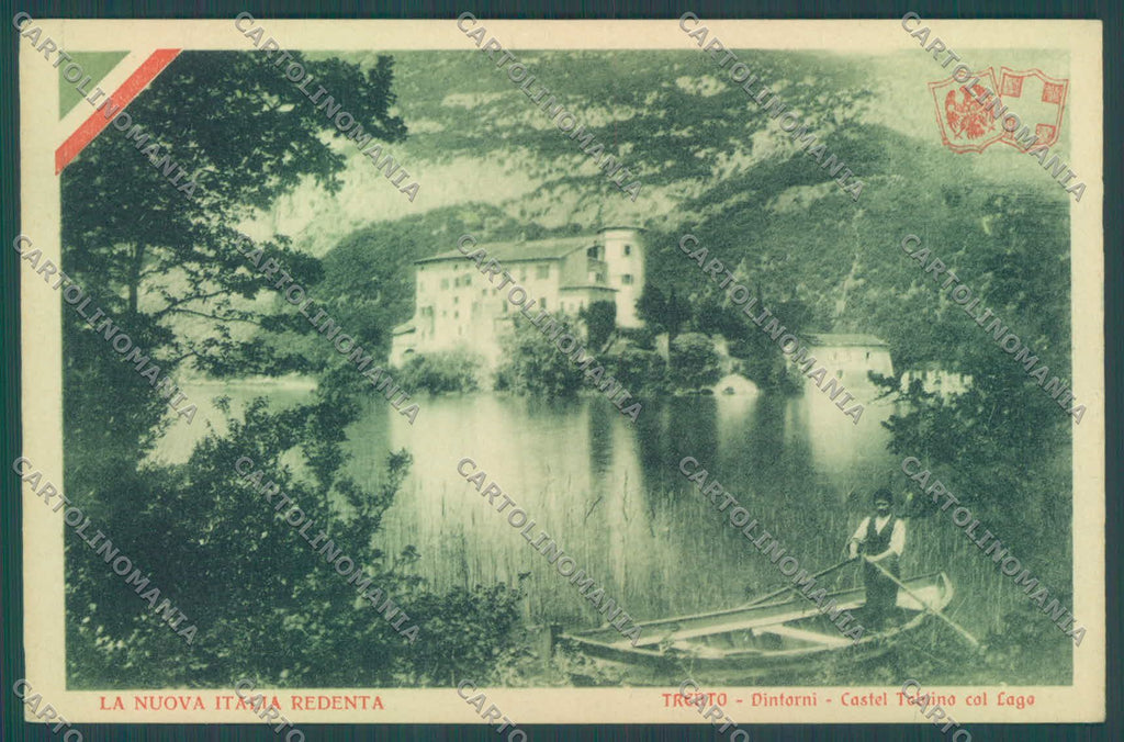 Trento Calavino Castel Toblino Lago di Barca cartolina ZC5395 – fronte